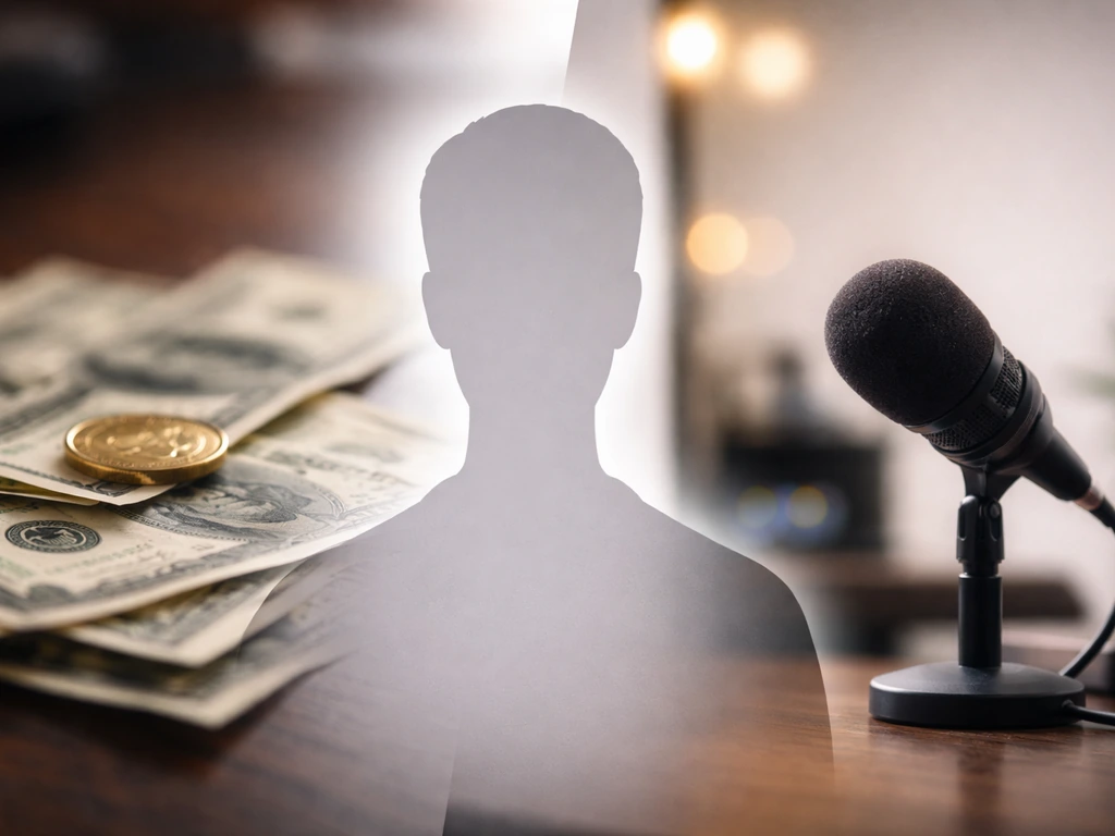 Minimal split-style banner of money and media studio vibe suggesting analysis of vanja 90 day fiancé net worth